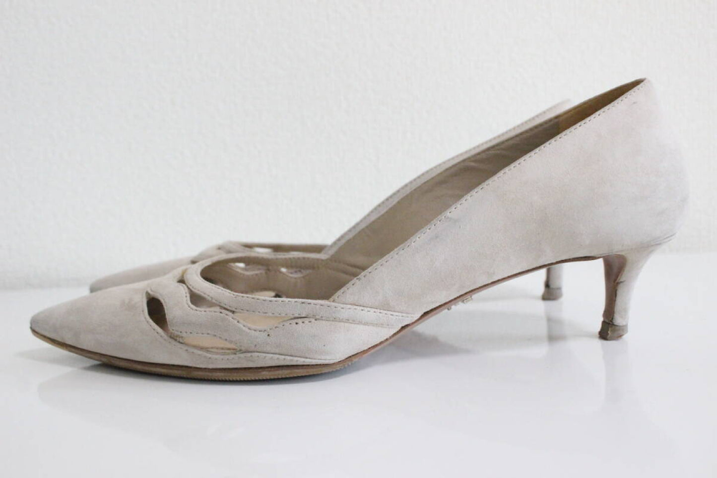 PRADA Prada Suede Pumps Size 38