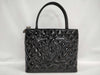 CHANEL Reprint Tote Bag Enamel/Black