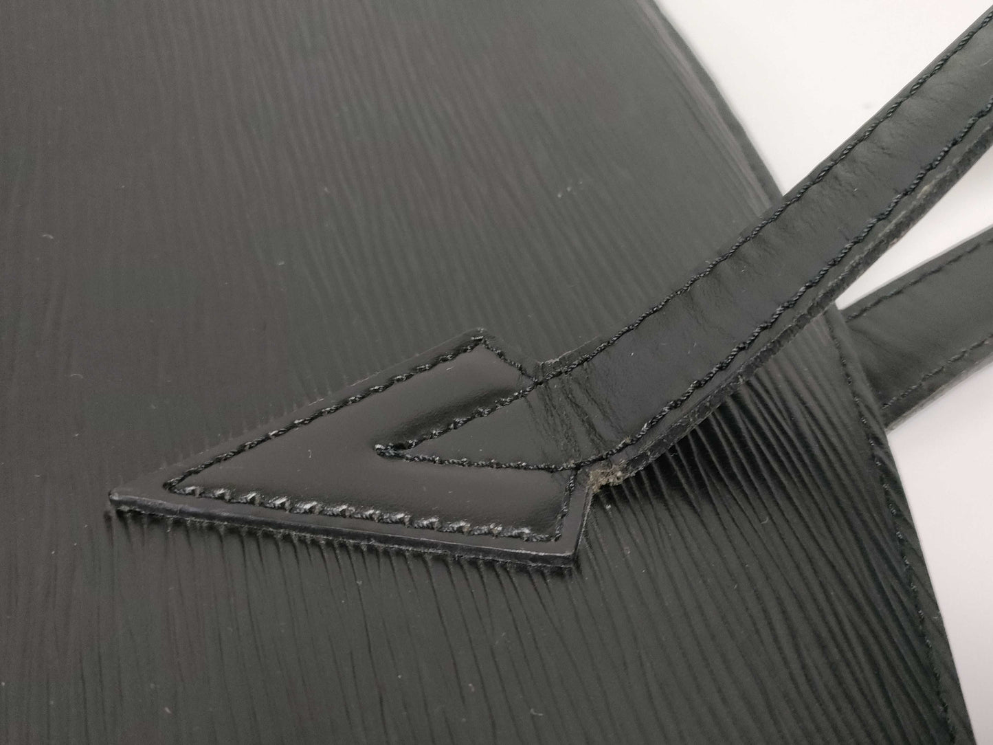 LOUIS VUITTON Epi Saint-Jacques Shopping Black Tote Bag