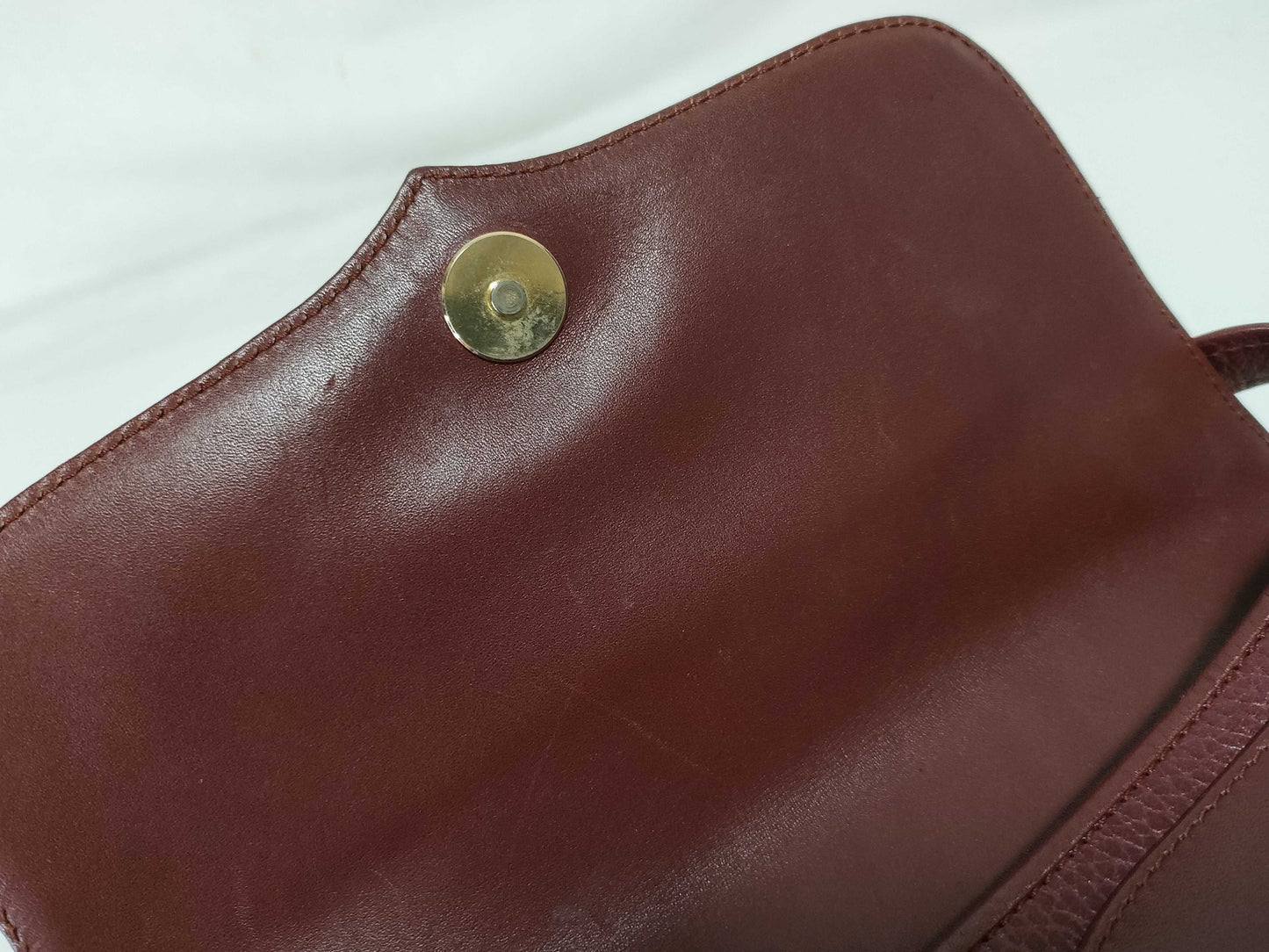 Cartier Shoulder Bag, Bordeaux