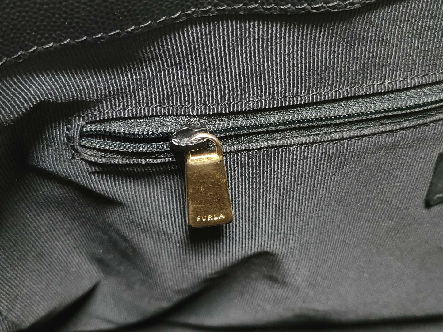 FURLA Black Shoulder Bag Tote Bag