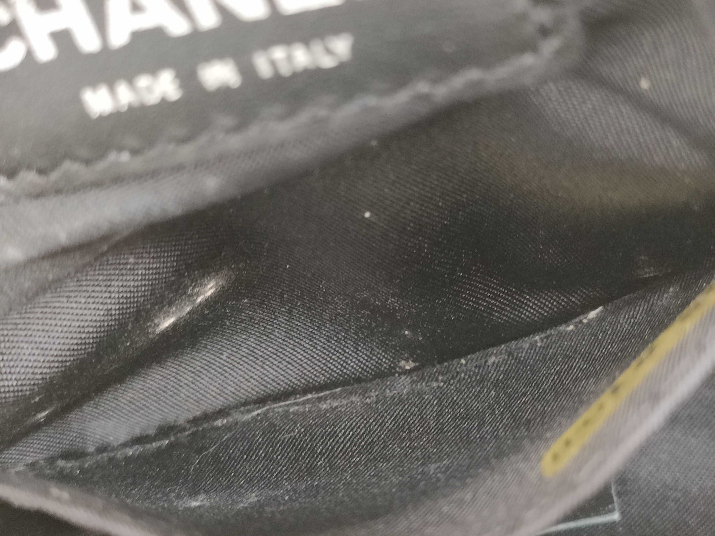 CHANEL New Travel Line Pouch Black Pouch