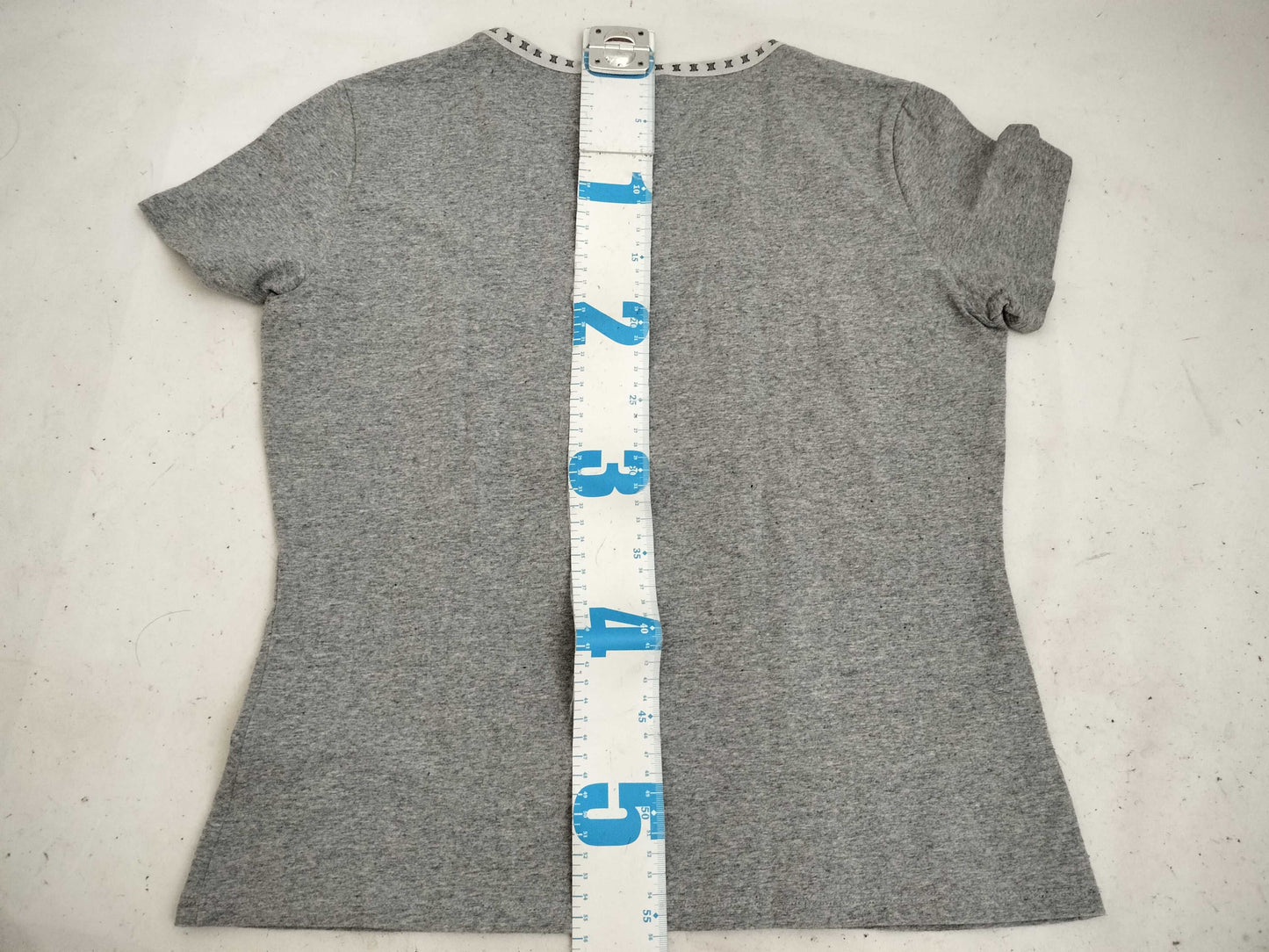 CELINE Short Sleeve T-Shirt Gray T-Shirt