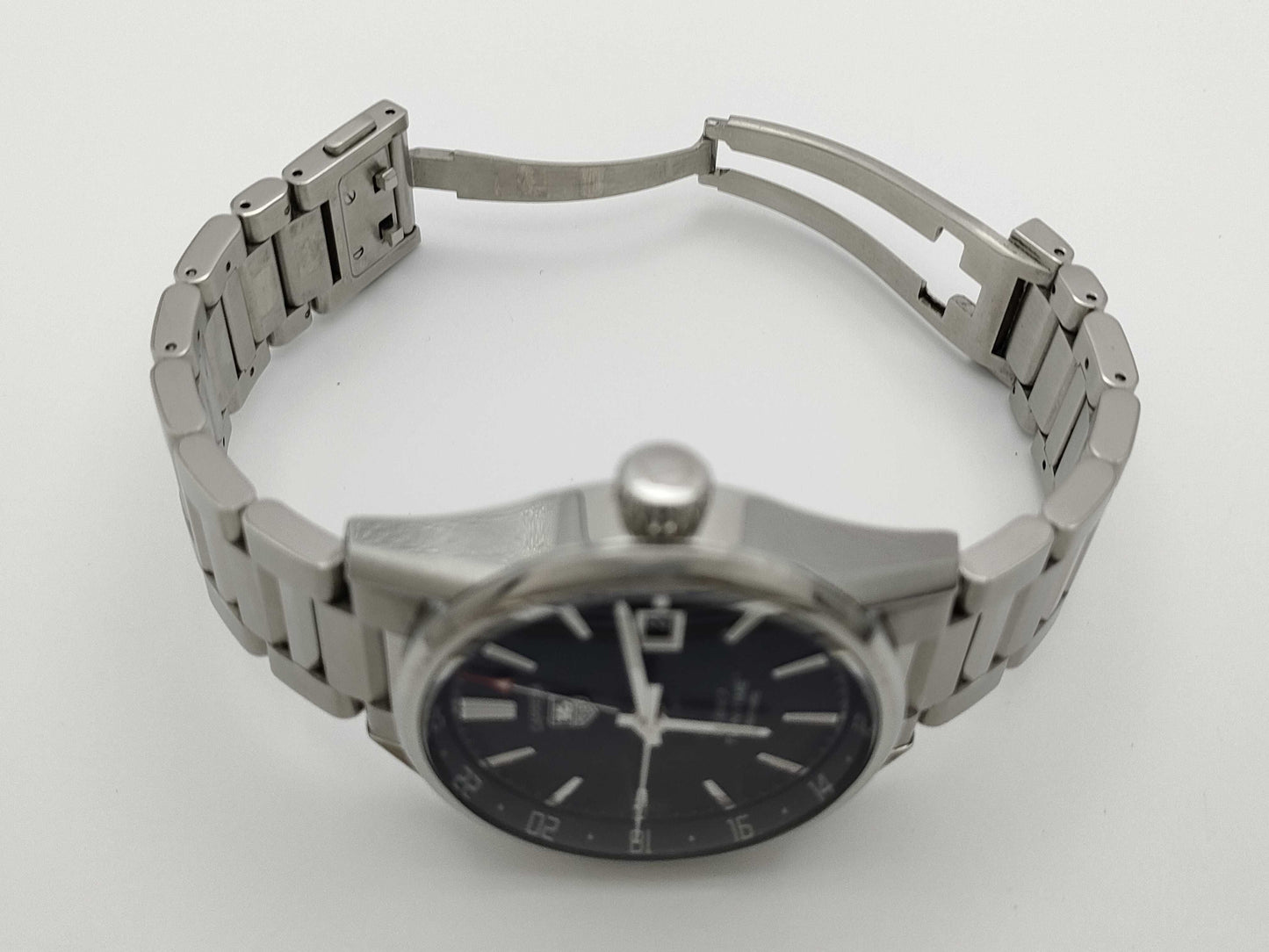 TAG Heuer Carrera Calibre 7 Twin Time WAR2010.BA0723 WEV0087 Black Dial Automatic Men's Watch