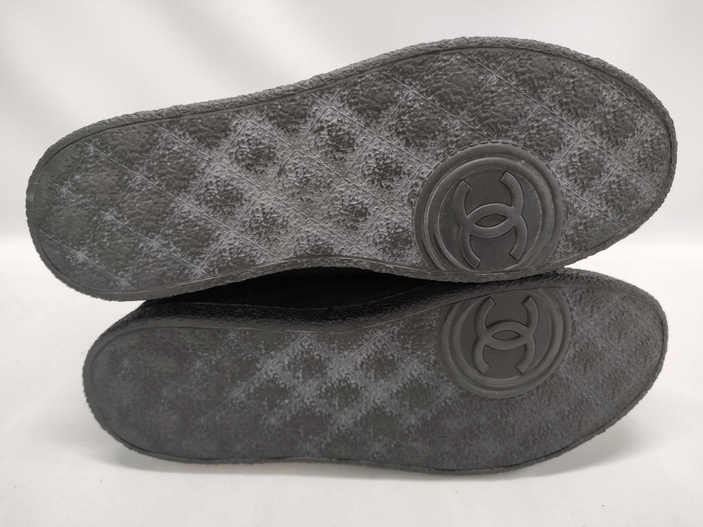 CHANEL Matelasse Mouton Boots #38 Other Shoes