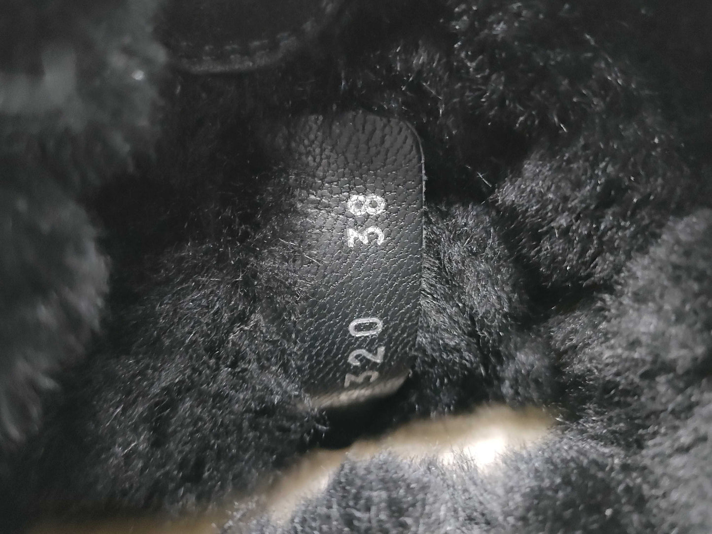 CHANEL Matelasse Mouton Boots #38 Other Shoes