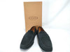 TODS Suede Loafers Size 38 Black