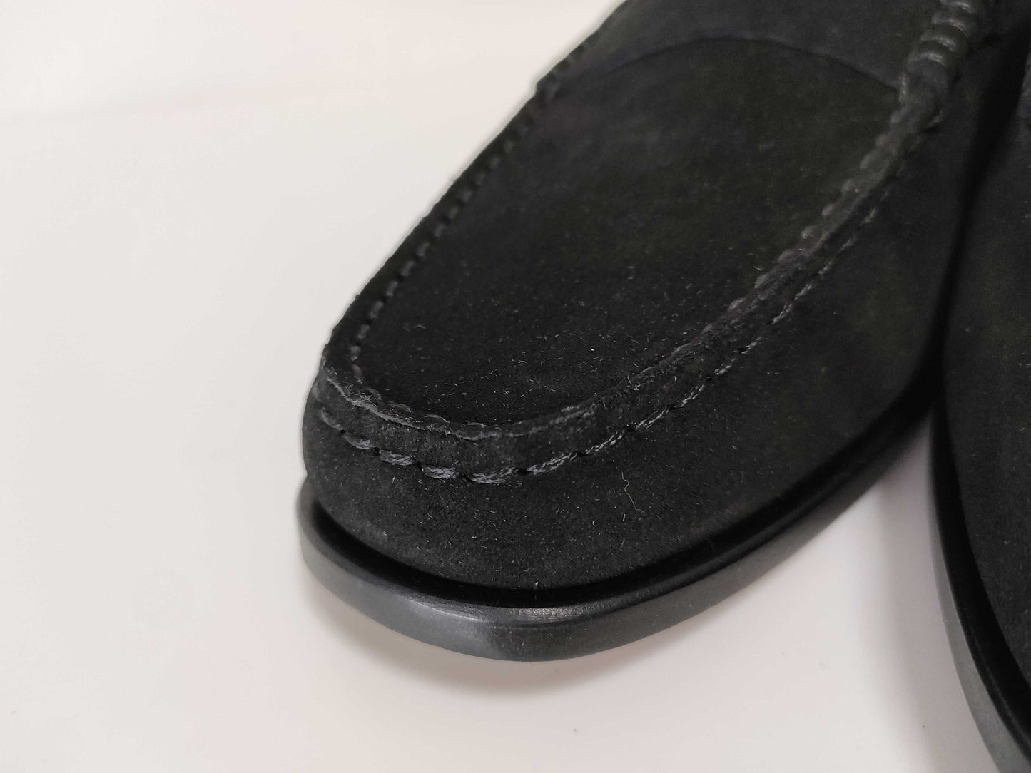 TODS Suede Loafers Size 38 Black