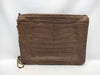 CHANEL Crocodile Chain Shoulder Bag with Seal