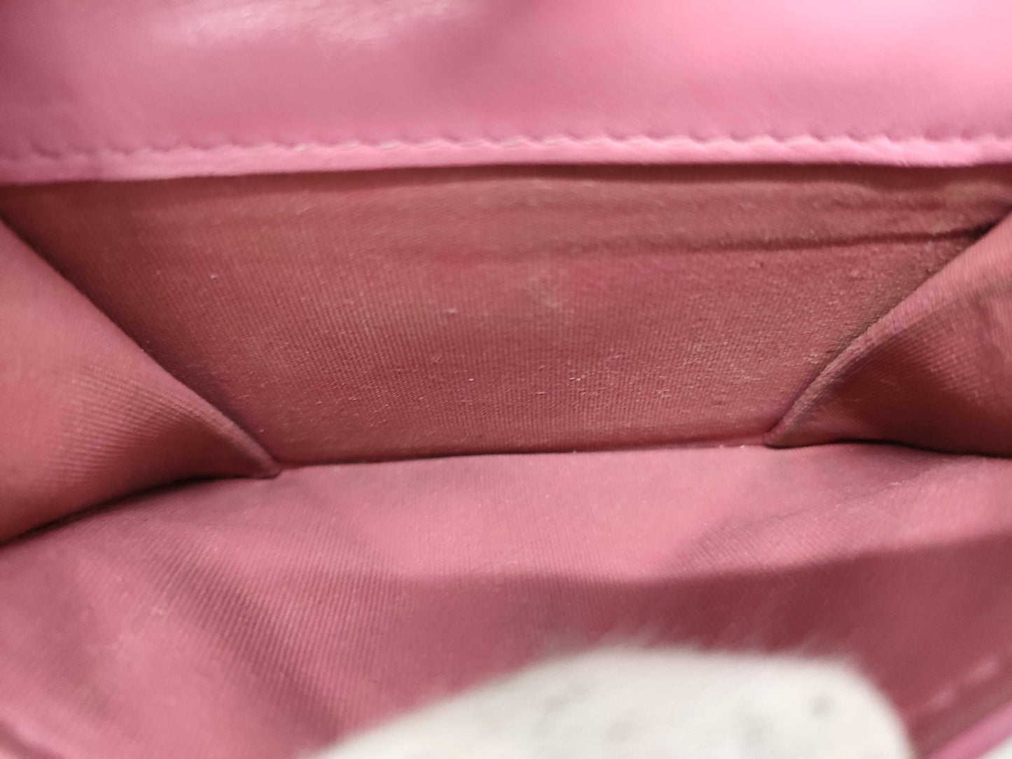 CHANEL Boy Chanel Compact Wallet, Pink, No. 26