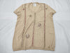 CHANEL Sequined Short Sleeve Top Size 38 P28069K00029 Tops