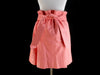 Salvatore Ferragamo Leather Skirt, Pink, Size 40, Belted
