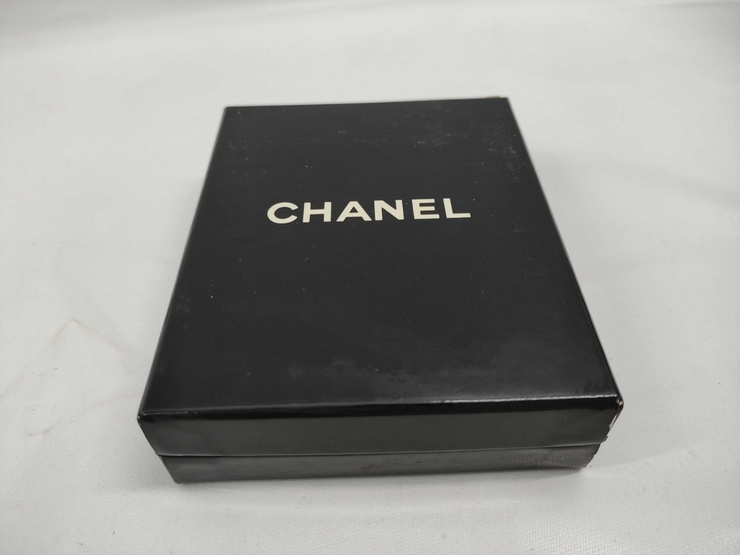 CHANEL Coco Mark Gold Chain Necklace
