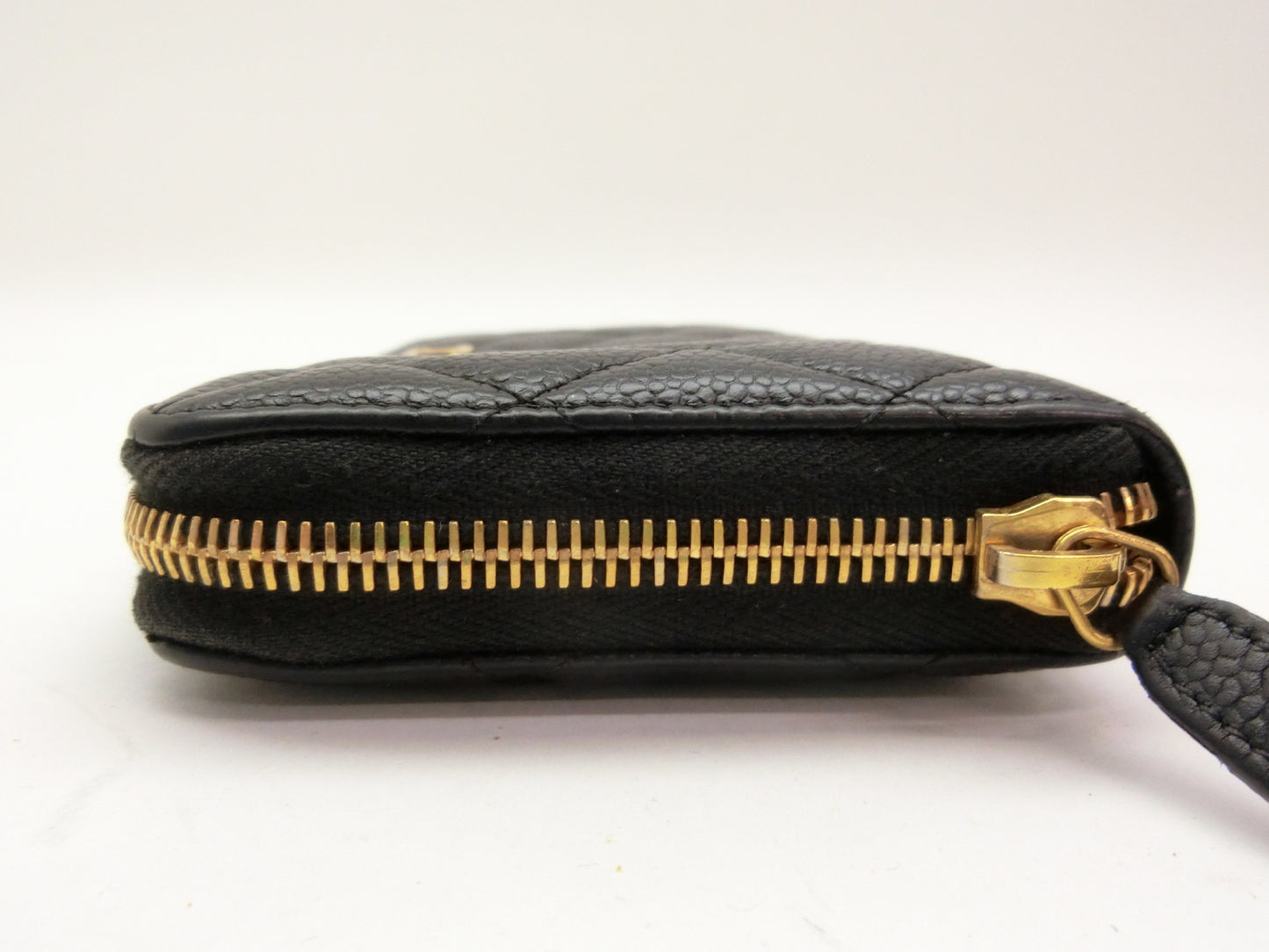 CHANEL Caviar Skin Matelasse Wallet