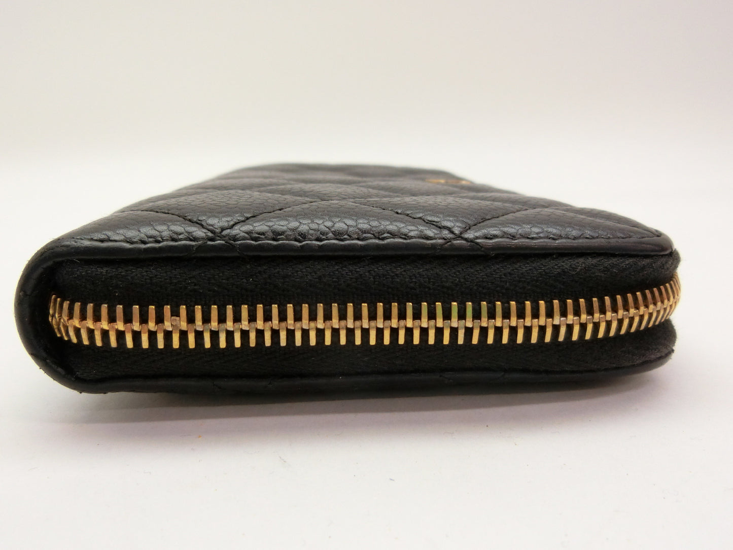 CHANEL Caviar Skin Matelasse Wallet