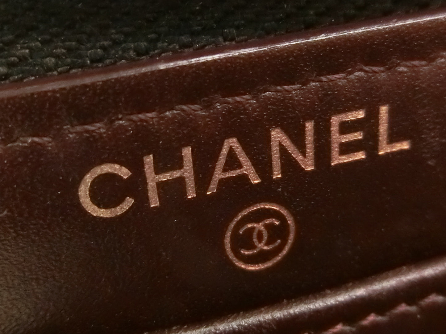 CHANEL Caviar Skin Matelasse Wallet