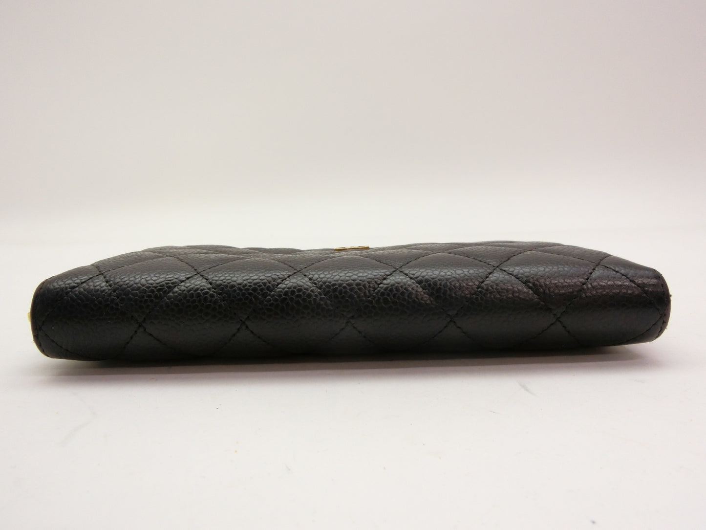 CHANEL Caviar Skin Matelasse Wallet