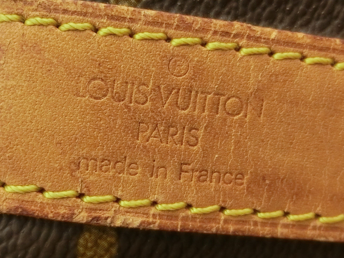 LOUIS VUITTON Monogram Keepall Bandouliere 55 Boston Bag