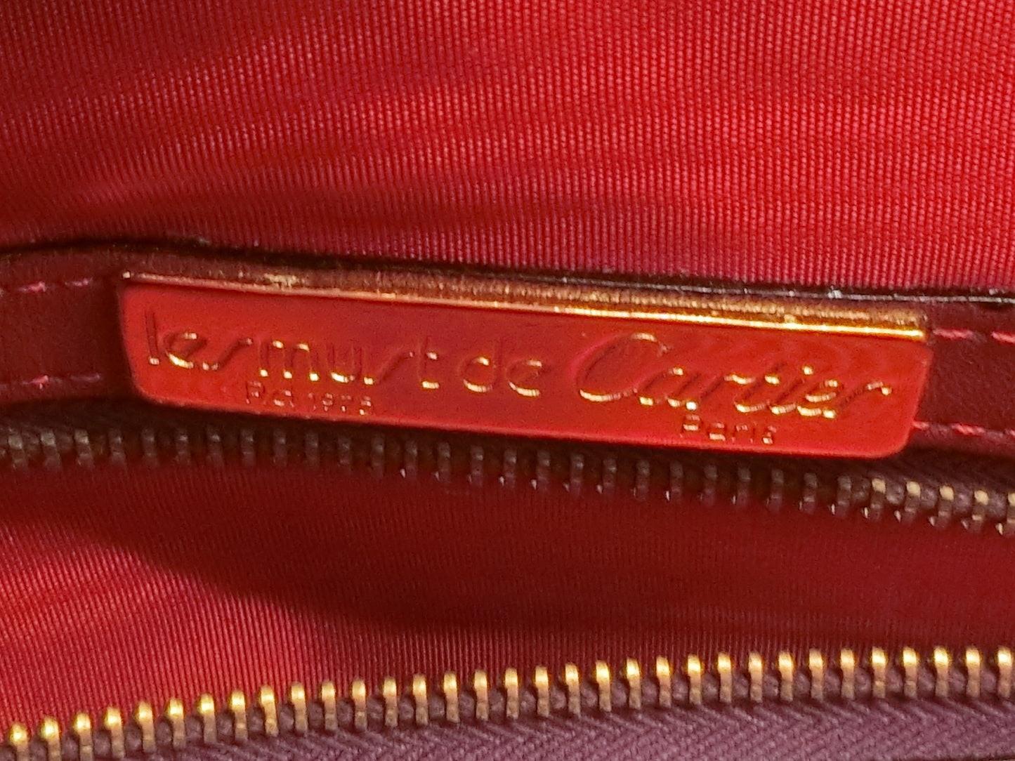 Cartier Must Line Boston Bag