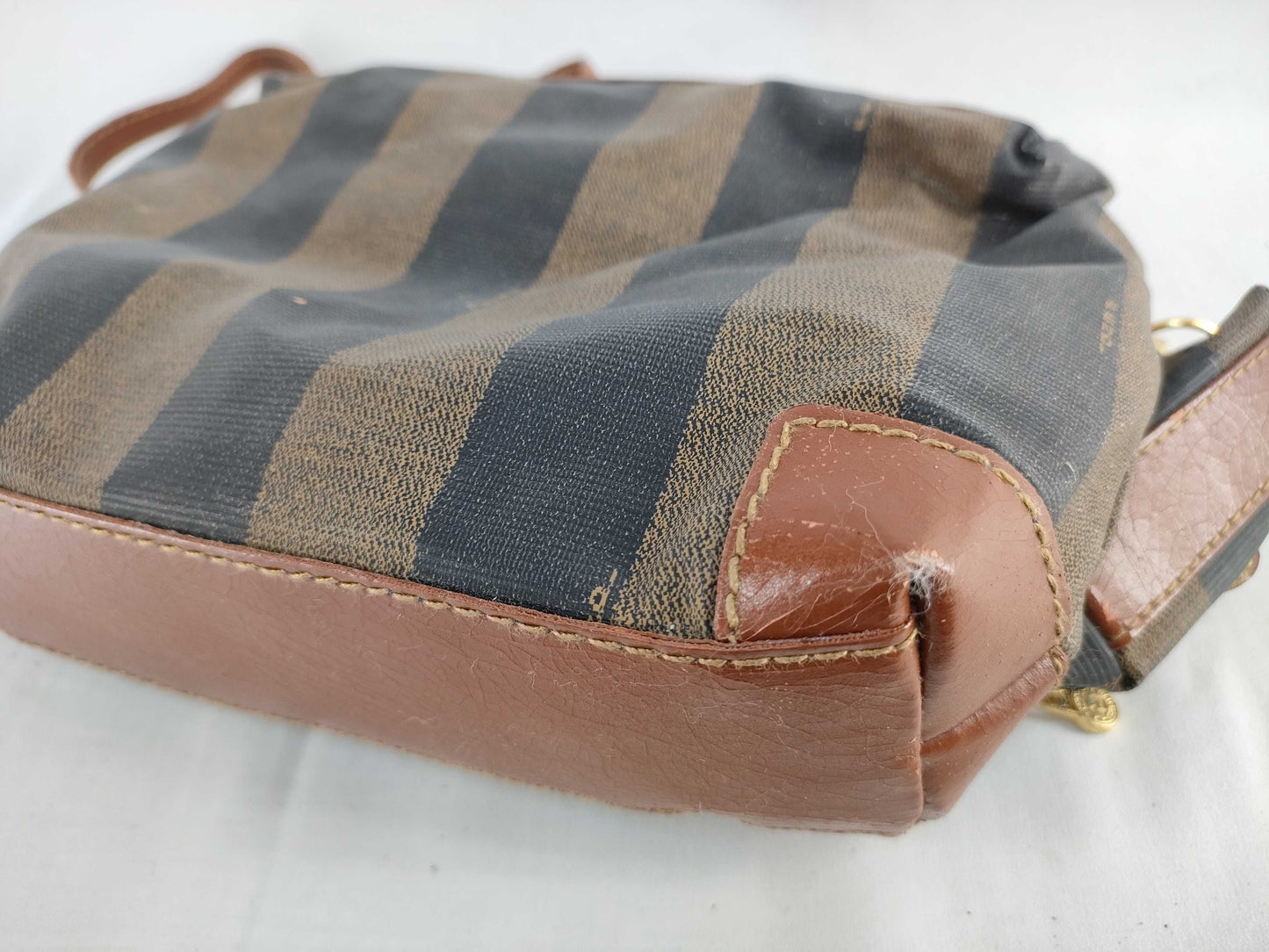 FENDI Pecan 2-way hand/shoulder bag with pouch