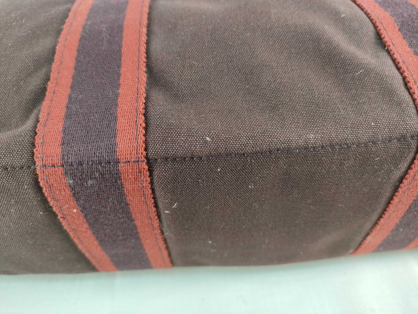 HERMES Foul Tou Foul Tou Red Tote Bag