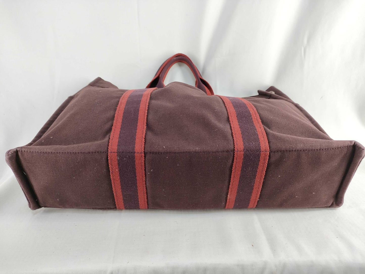 HERMES Foul Tou Foul Tou Red Tote Bag