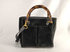 GUCCI Bamboo Old Gucci Bamboo 2-way Shoulder Handbag