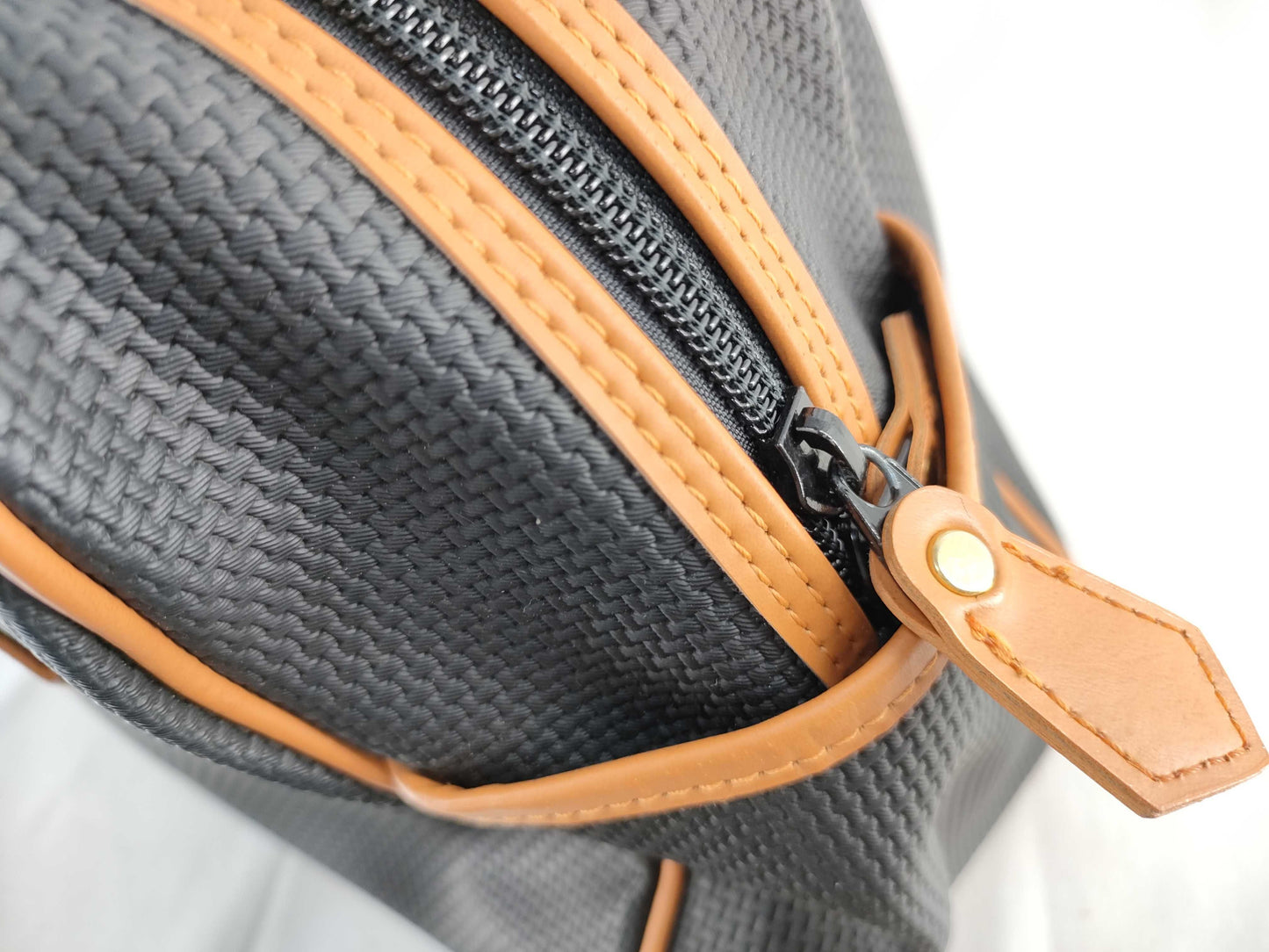 Yves Saint Laurent PVC Leather Black Handbag