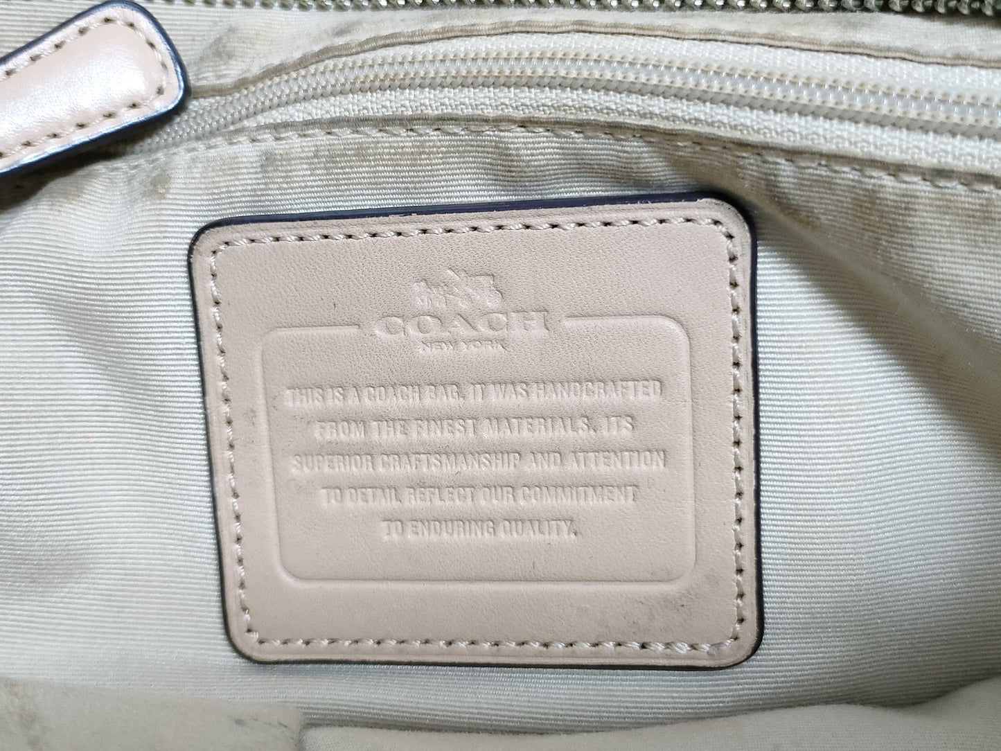 COACH Signature Shoulder Bag in Pink