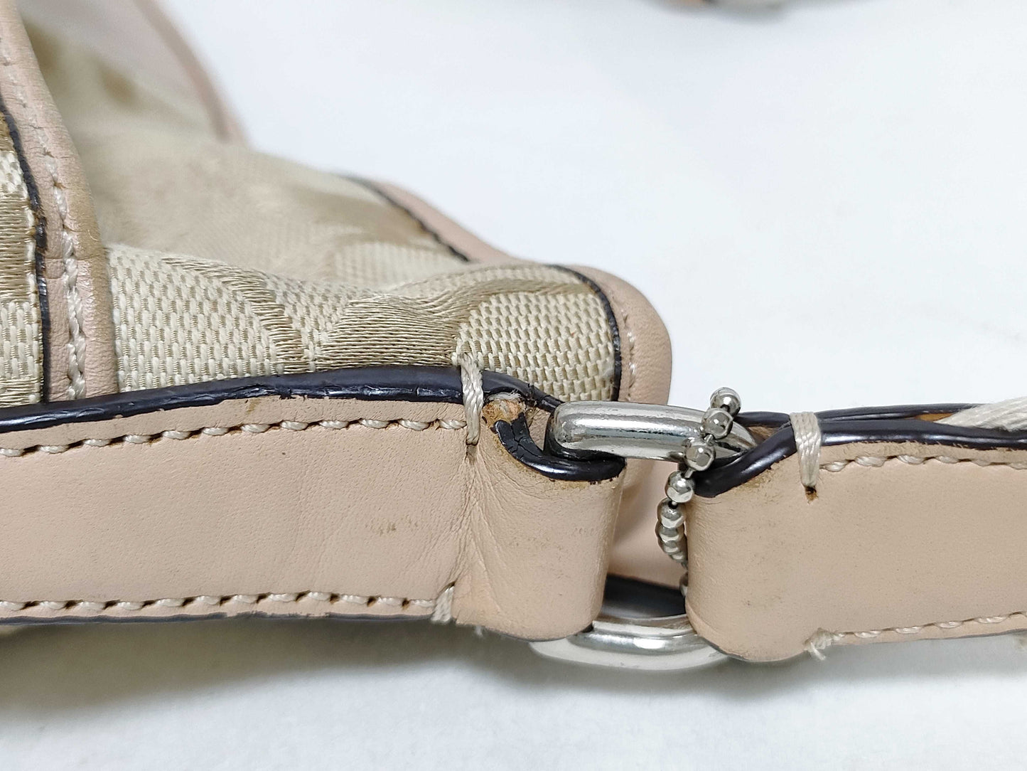 COACH Signature Shoulder Bag in Pink