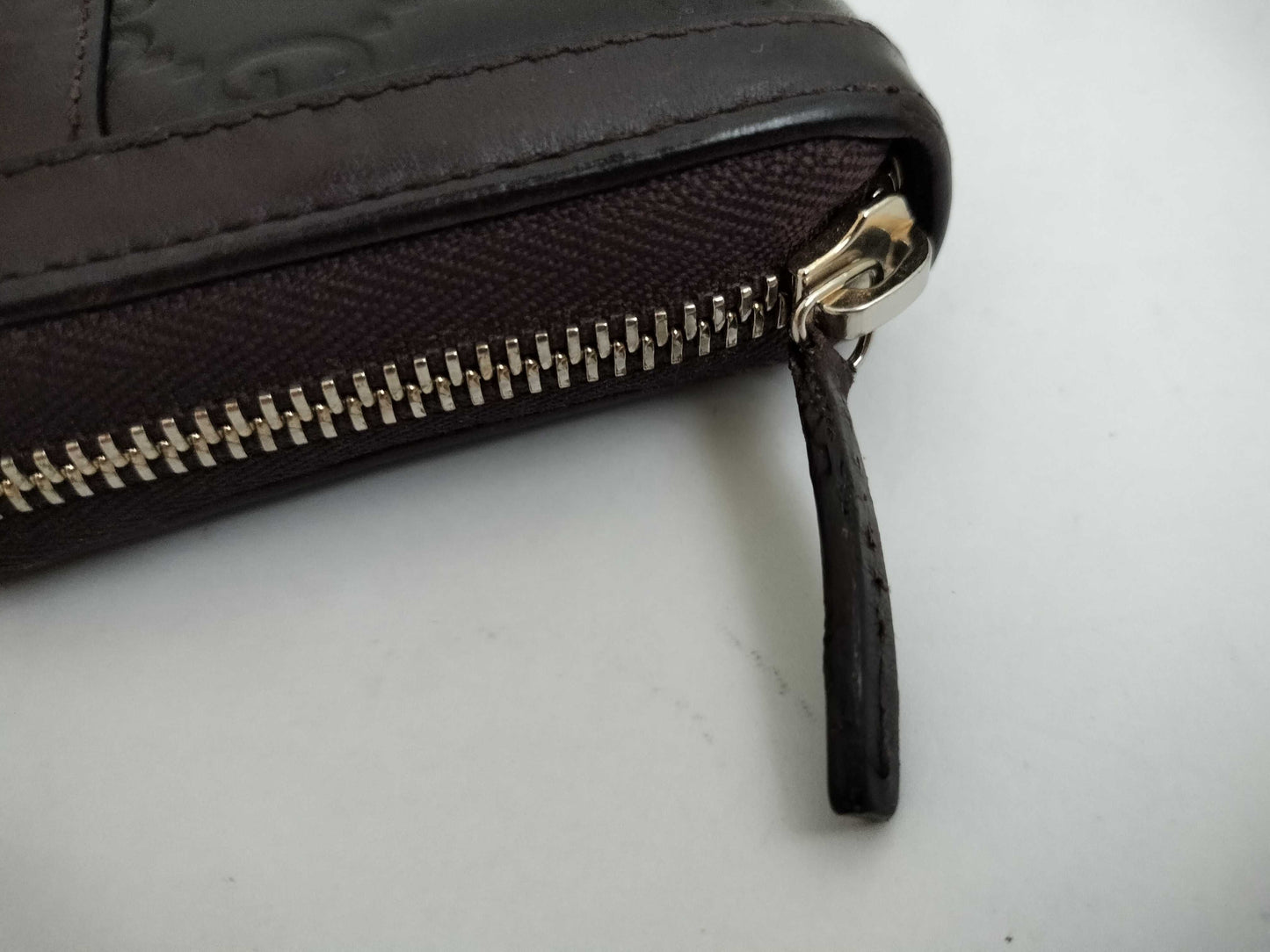GUCCI Guccissima GUCCI Interlocking Round Zip Wallet 308012 Wallet
