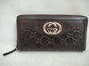 GUCCI Guccissima GUCCI Interlocking Round Zip Wallet 308012 Wallet