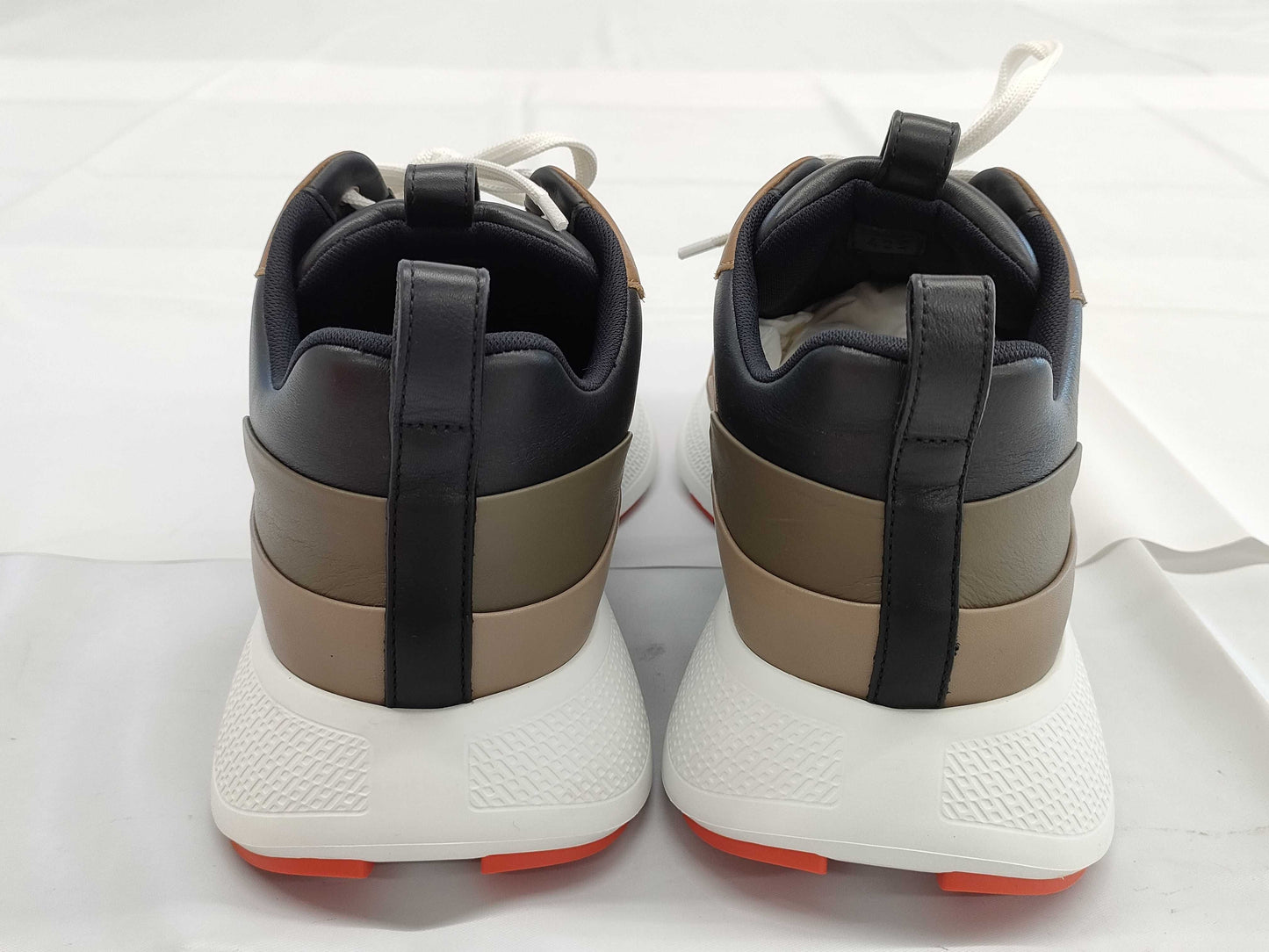 HERMES HERMES Men's Leather Sneakers Size 42.5 Sneakers
