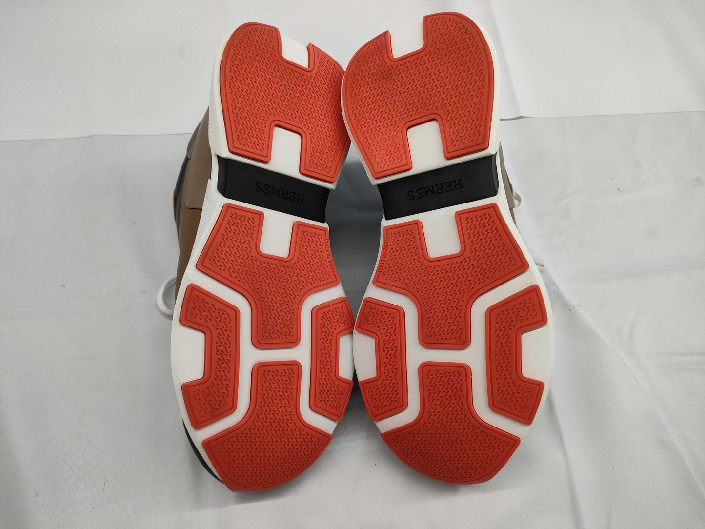 HERMES HERMES Men's Leather Sneakers Size 42.5 Sneakers