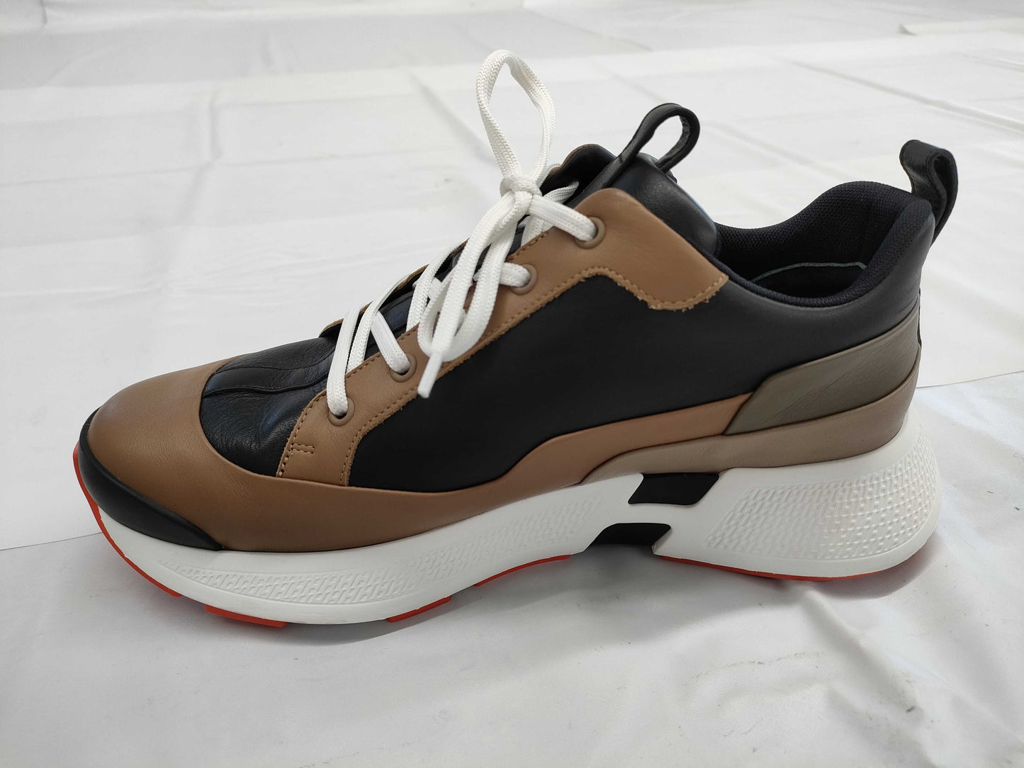 HERMES HERMES Men's Leather Sneakers Size 42.5 Sneakers