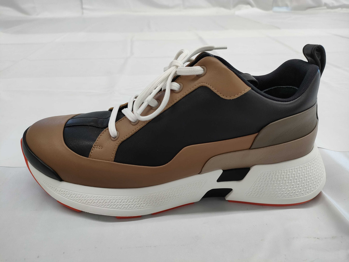 HERMES HERMES Men's Leather Sneakers Size 42.5 Sneakers