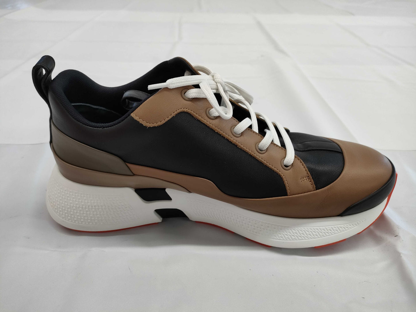 HERMES HERMES Men's Leather Sneakers Size 42.5 Sneakers