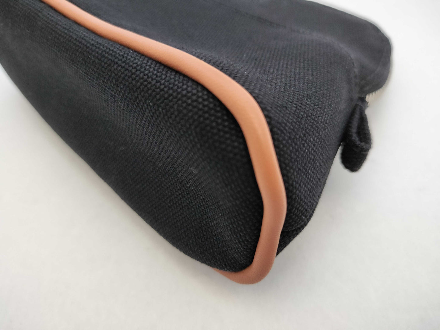 HERMES Bolide Mini Pouch, Black, NOIR, B Stamp, Unused