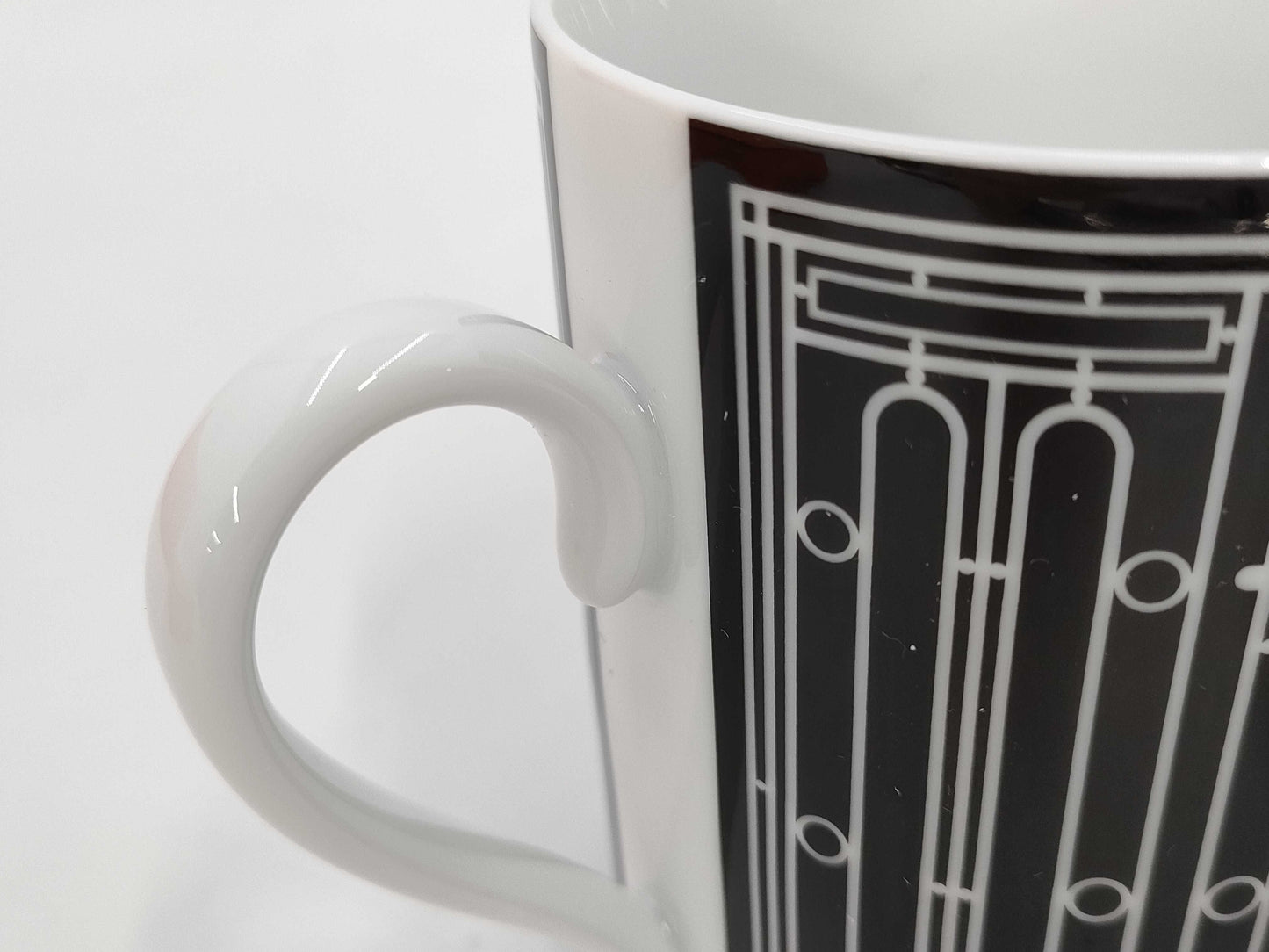 HERMES HERMES Mug H-DECO Black Cup