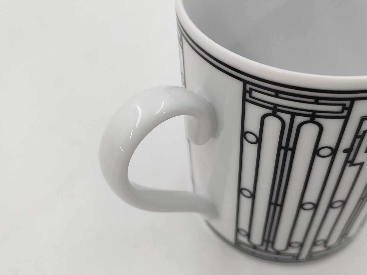 HERMES HERMES Mug H-DECO White Cup