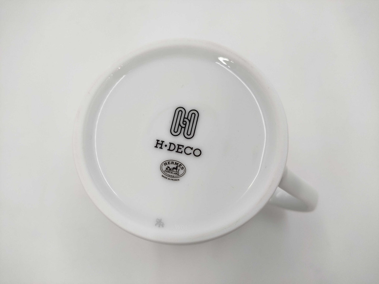 HERMES HERMES Mug H-DECO White Cup
