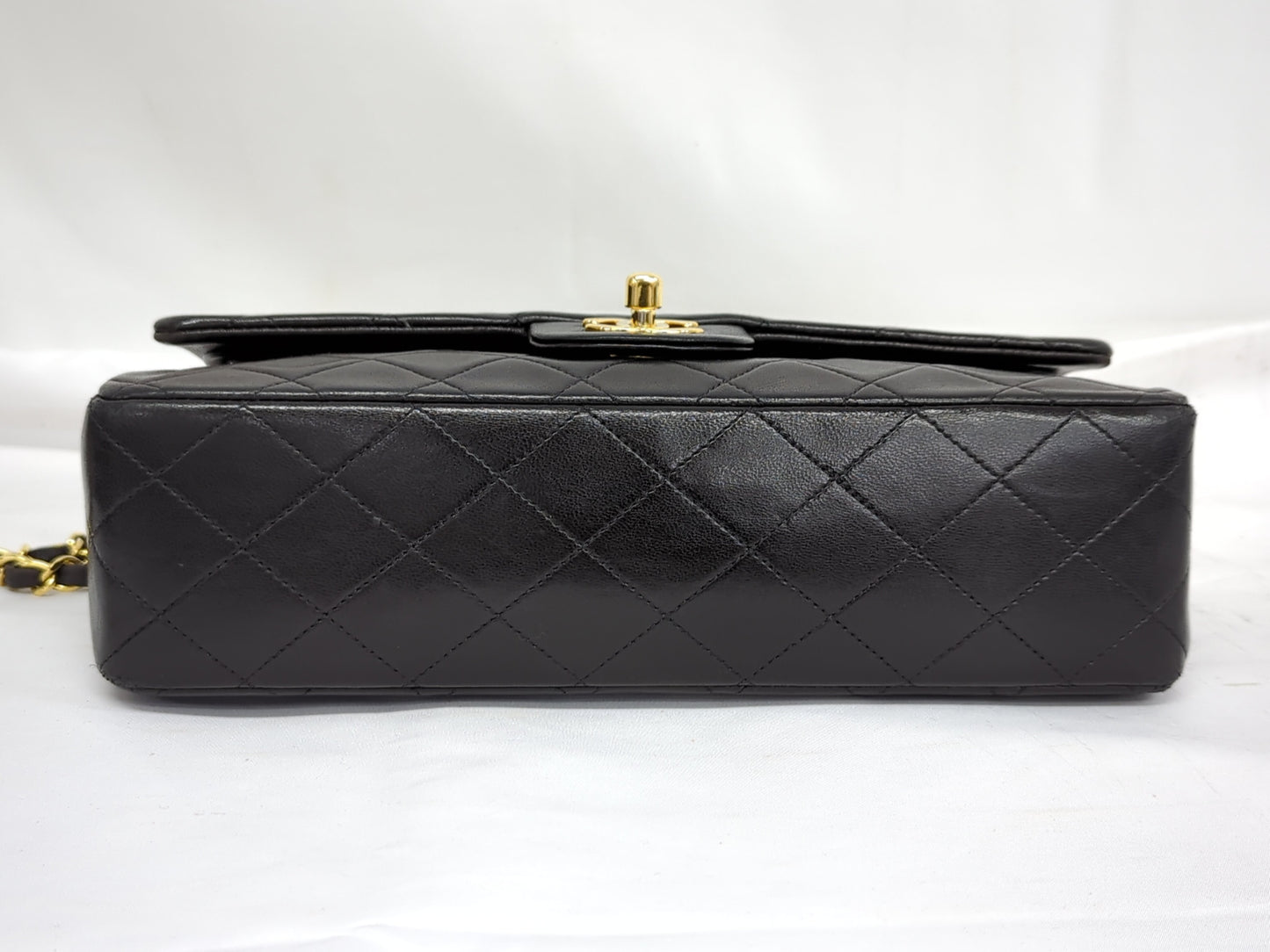 CHANEL Lambskin Double Flap Shoulder Bag, No. 2