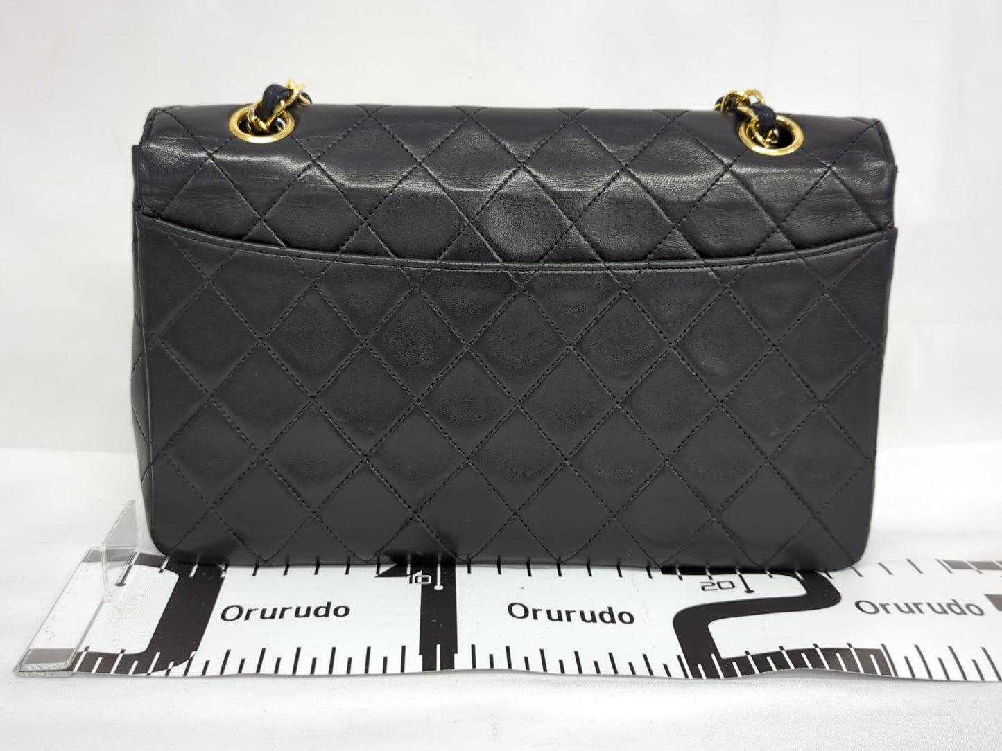 CHANEL Lambskin Matelasse Chain Shoulder Bag with Pouch, #1