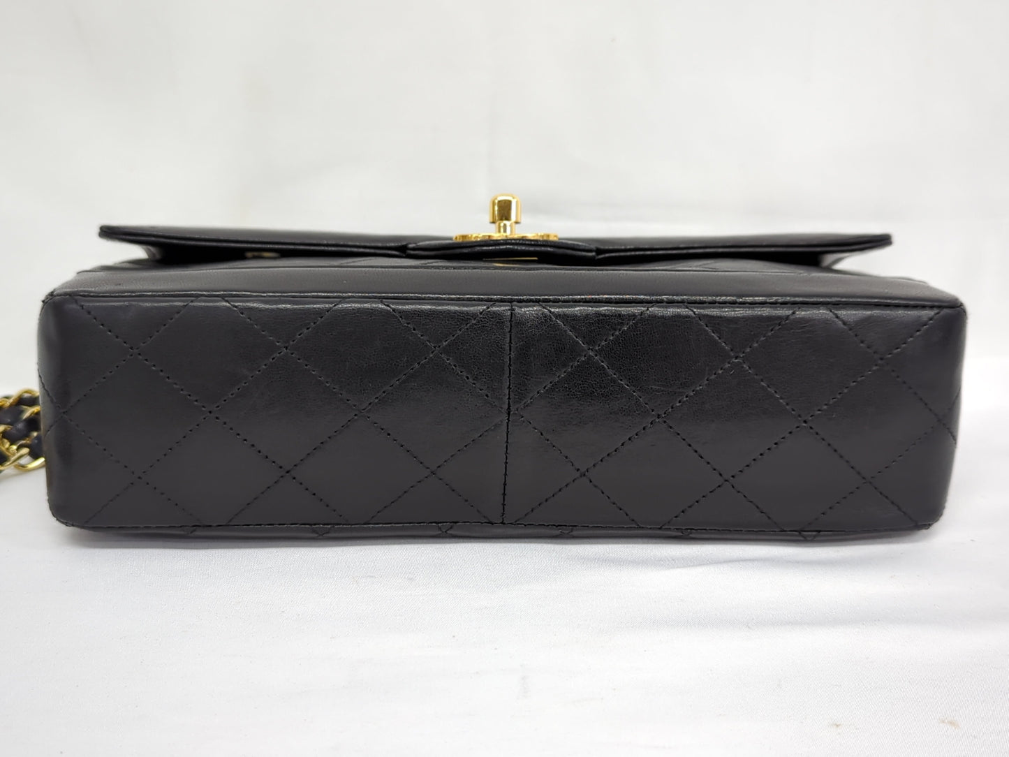 CHANEL Lambskin Matelasse Chain Shoulder Bag with Pouch, #1
