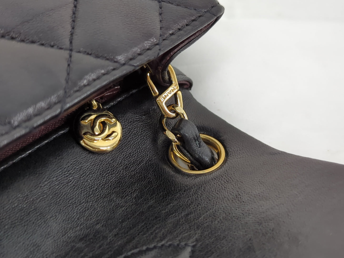 CHANEL Lambskin Mini Matelasse 18 Shoulder Bag, No. 7