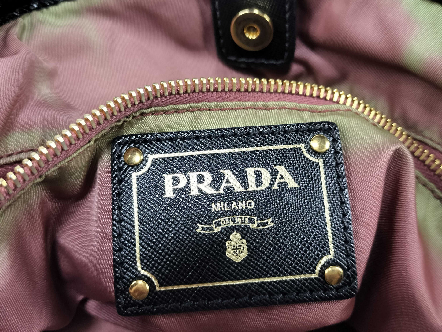 PRADA nylon tote bag