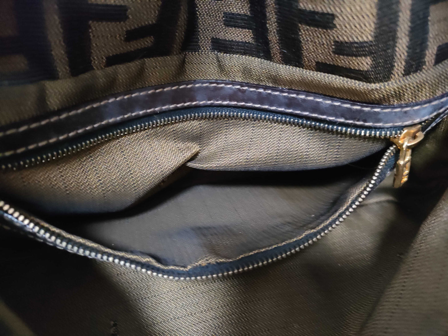 FENDI Zucca pattern shoulder bag