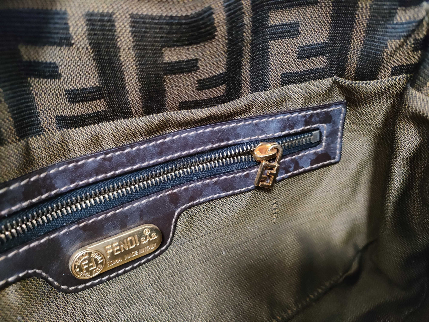 FENDI Zucca pattern shoulder bag