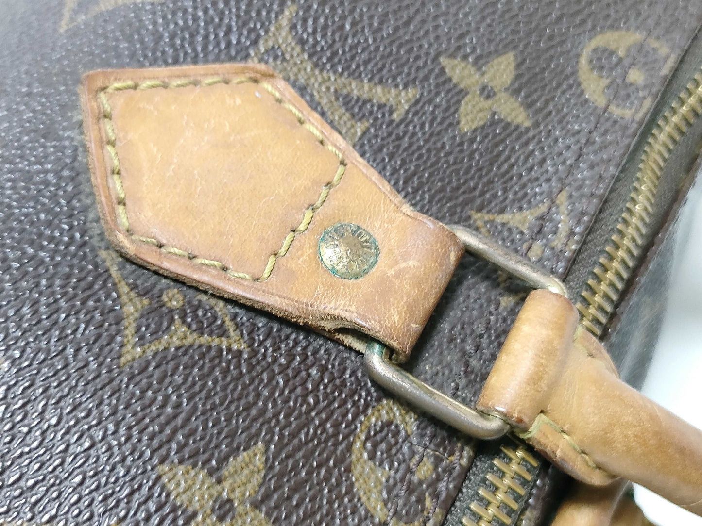 LOUIS VUITTON M41524 Monogram LV Handbag