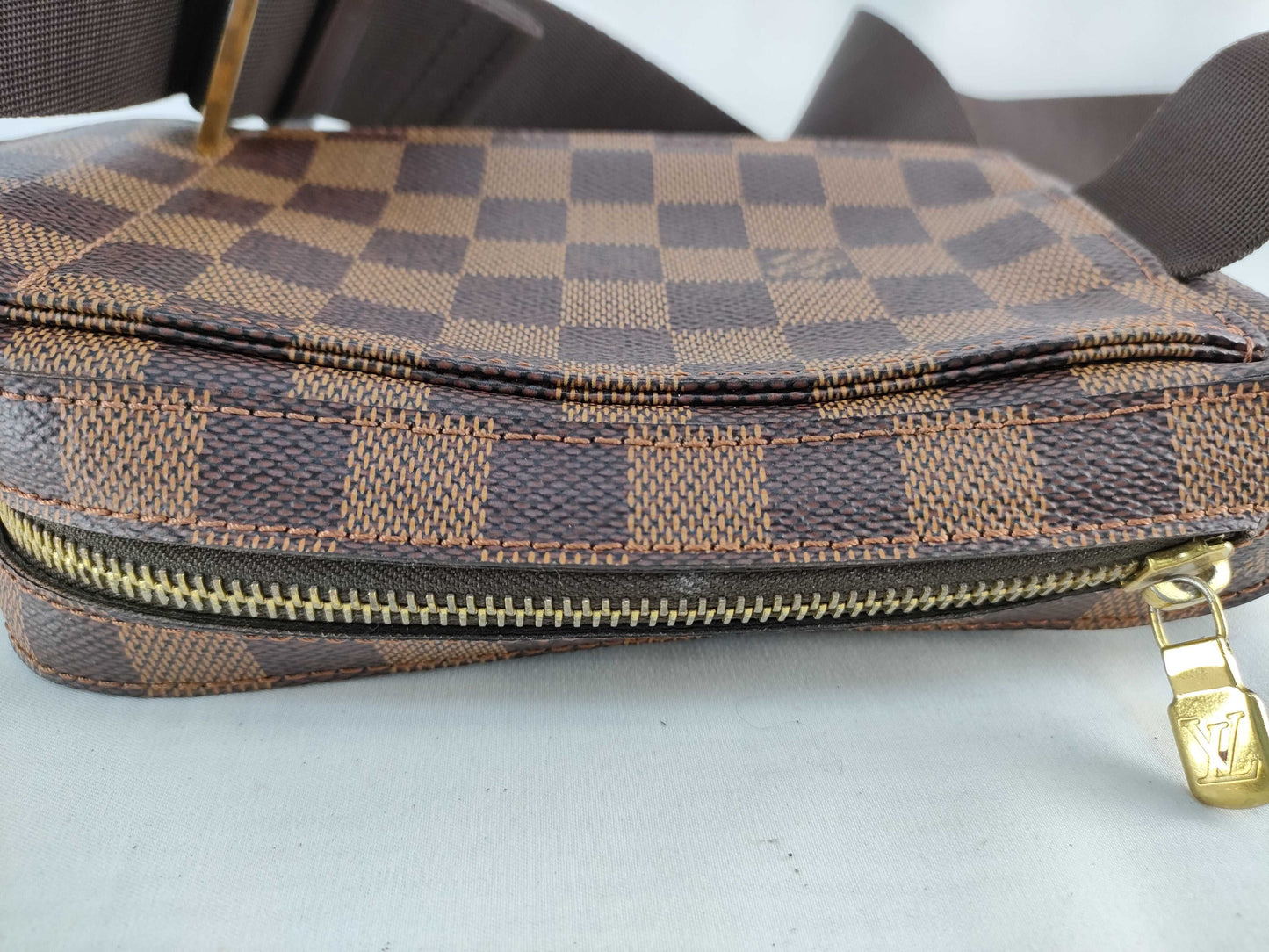 LOUIS VUITTON Damier Geronimos Shoulder Bag